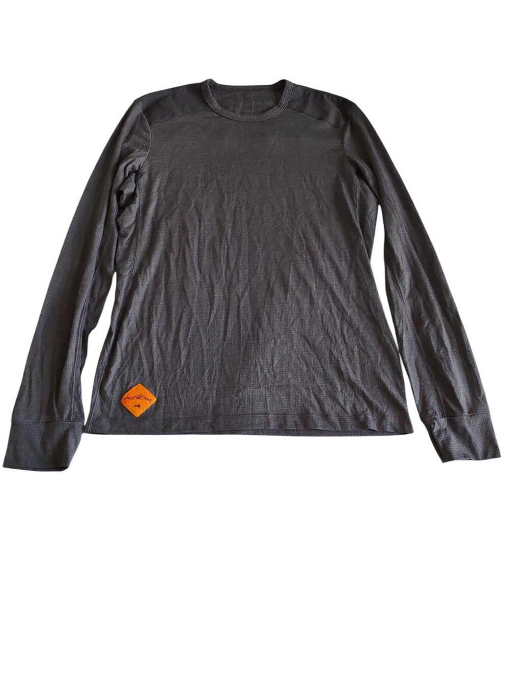 Tracksmith Small Long Sleeve Grey T-Shirt